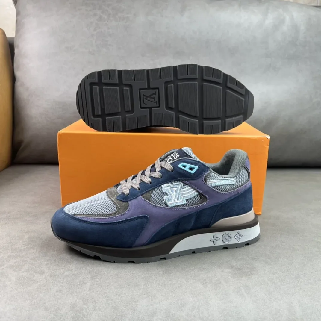 Louis Vuitton Run Away Sneaker Blue LV 1A9J03