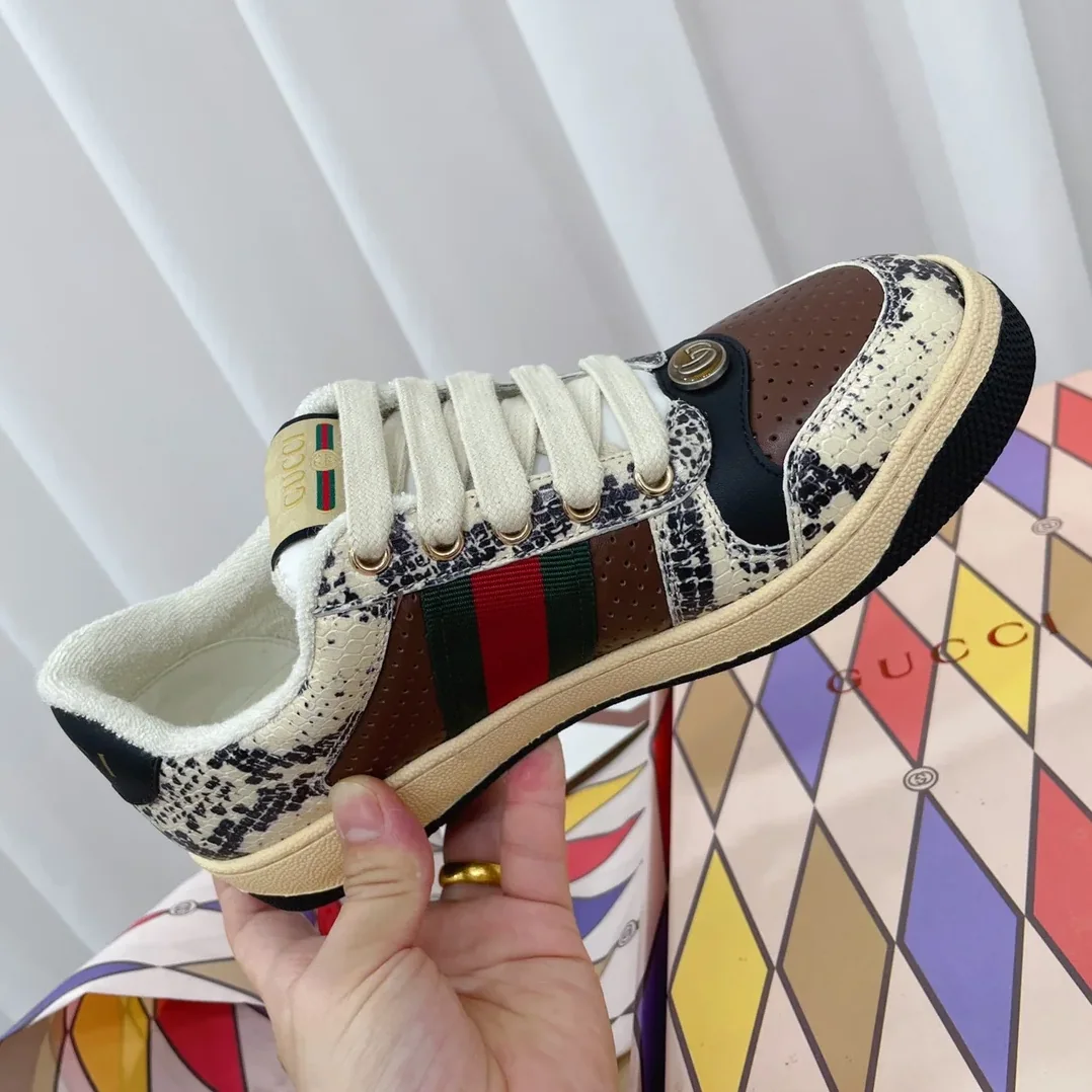 Gucci Screener Sneaker Beige for Women Gucci Screener Sneaker Beige for Women