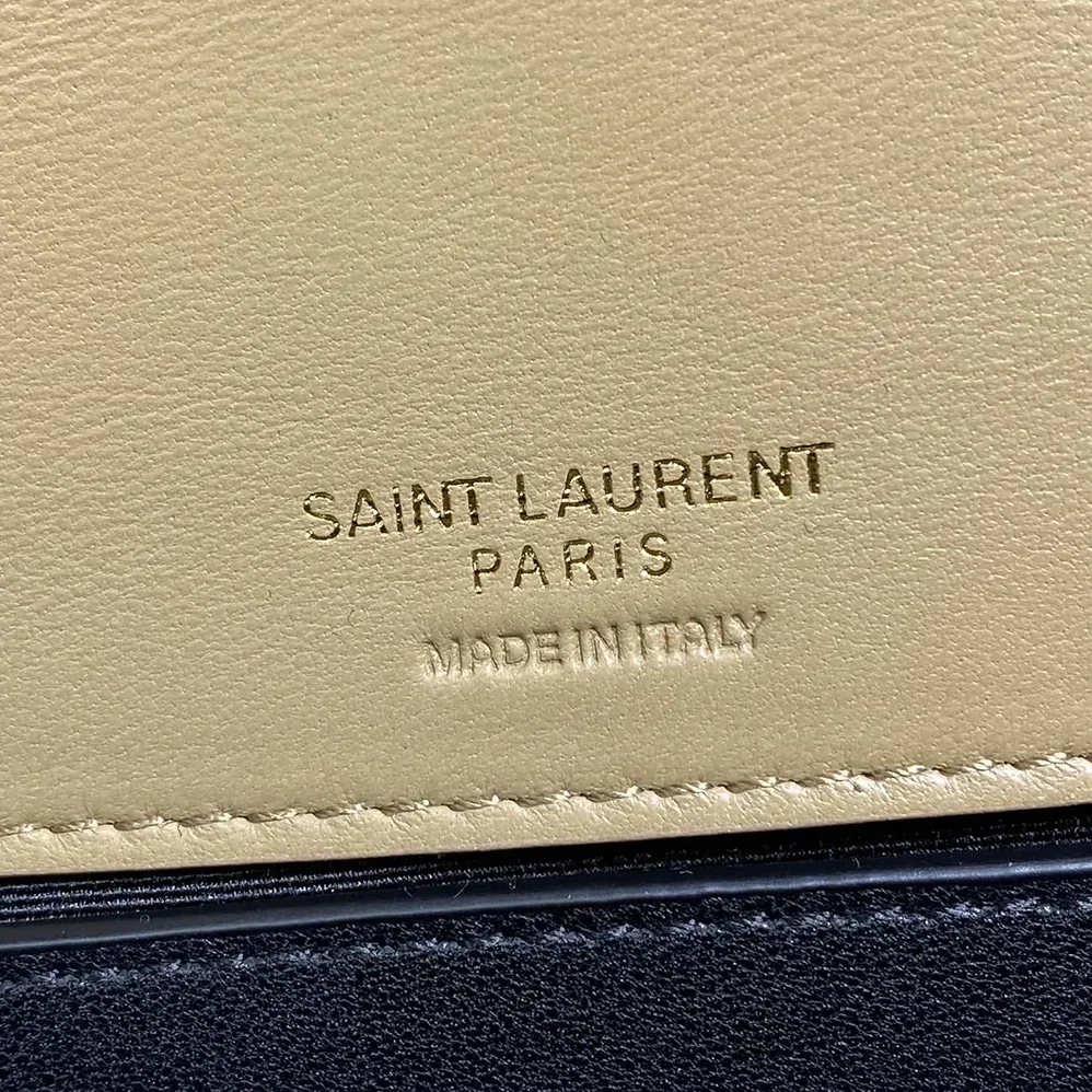 Saint Laurent YSL Loulou Medium in Matelasse Lambskin for Women in Natural Saint Laurent YSL Loulou Medium in Matelasse Lambskin for Women in Natural