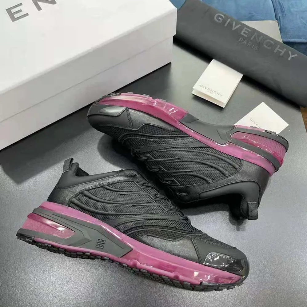 Givenchy Giv 1 Sneakers in Leather and Mesh for Unisex in Purple
