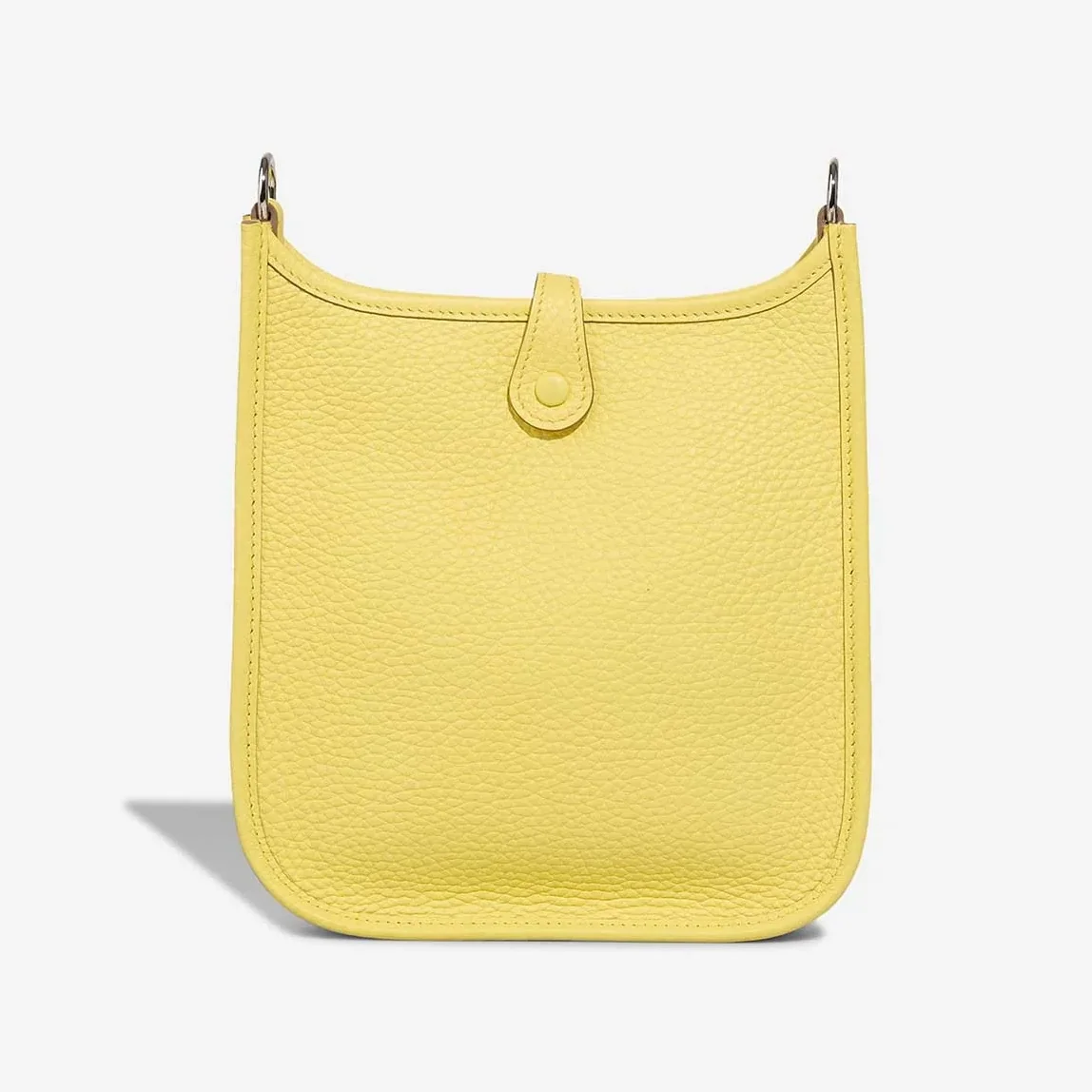 Hermes Evelyne 16 Amazone Shoulder Bag in Lime Palladium Hardware Hermes Evelyne 16 Amazone Shoulder Bag in Lime Palladium Hardware