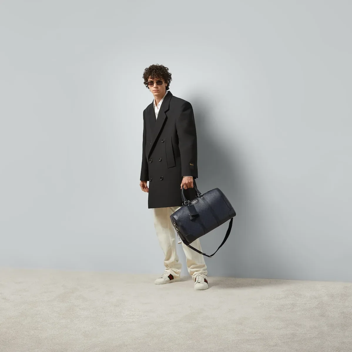 Gucci Ophidia Large Duffle Bag Blue / Gucci Ophidia Large Duffle Bag Blue /