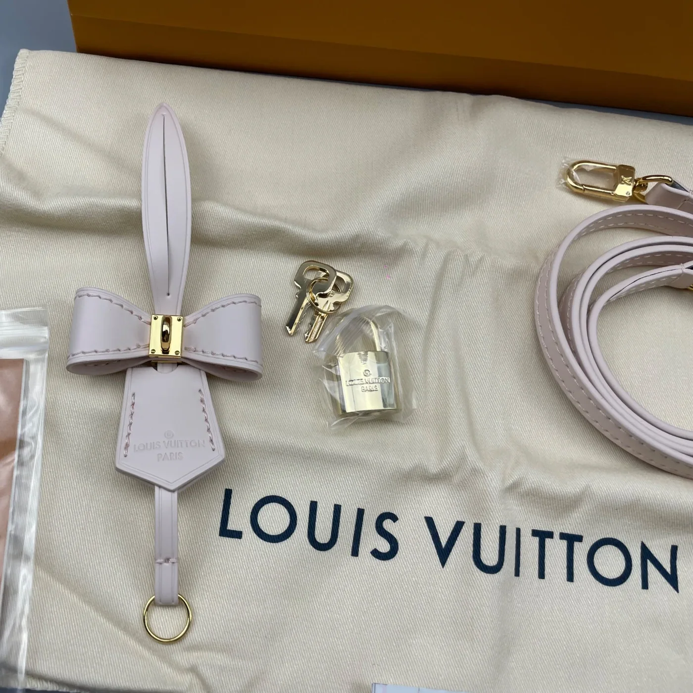 Louis Vuitton LV x TM Alma BB Top Handle Bag in Pink Gold Hardware