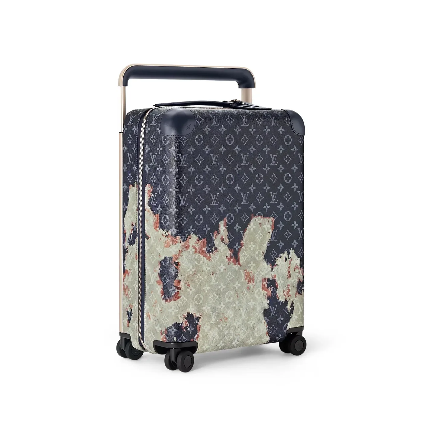 Louis Vuitton Horizon 55 Suitcase in Blue Champagne Hardware Louis Vuitton Horizon 55 Suitcase in Blue Champagne Hardware