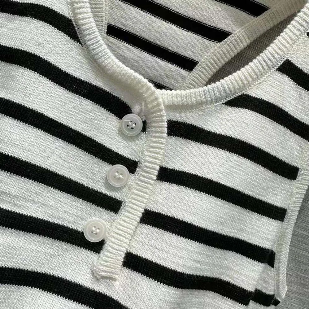Miu Miu Cotton Top with Intarsia Logo for Women in White
