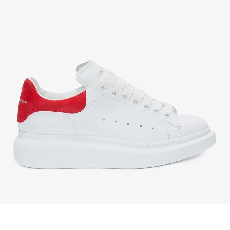Alexander McQueen Oversized Sneaker Shoes for Women in Red Alexander McQueen Oversized Sneaker Shoes for Women in Red