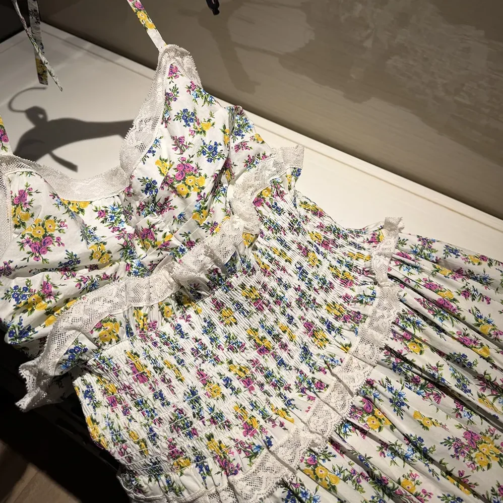 Dolce Gabbana D&G Small Floral for Women in Print Poplin Dress