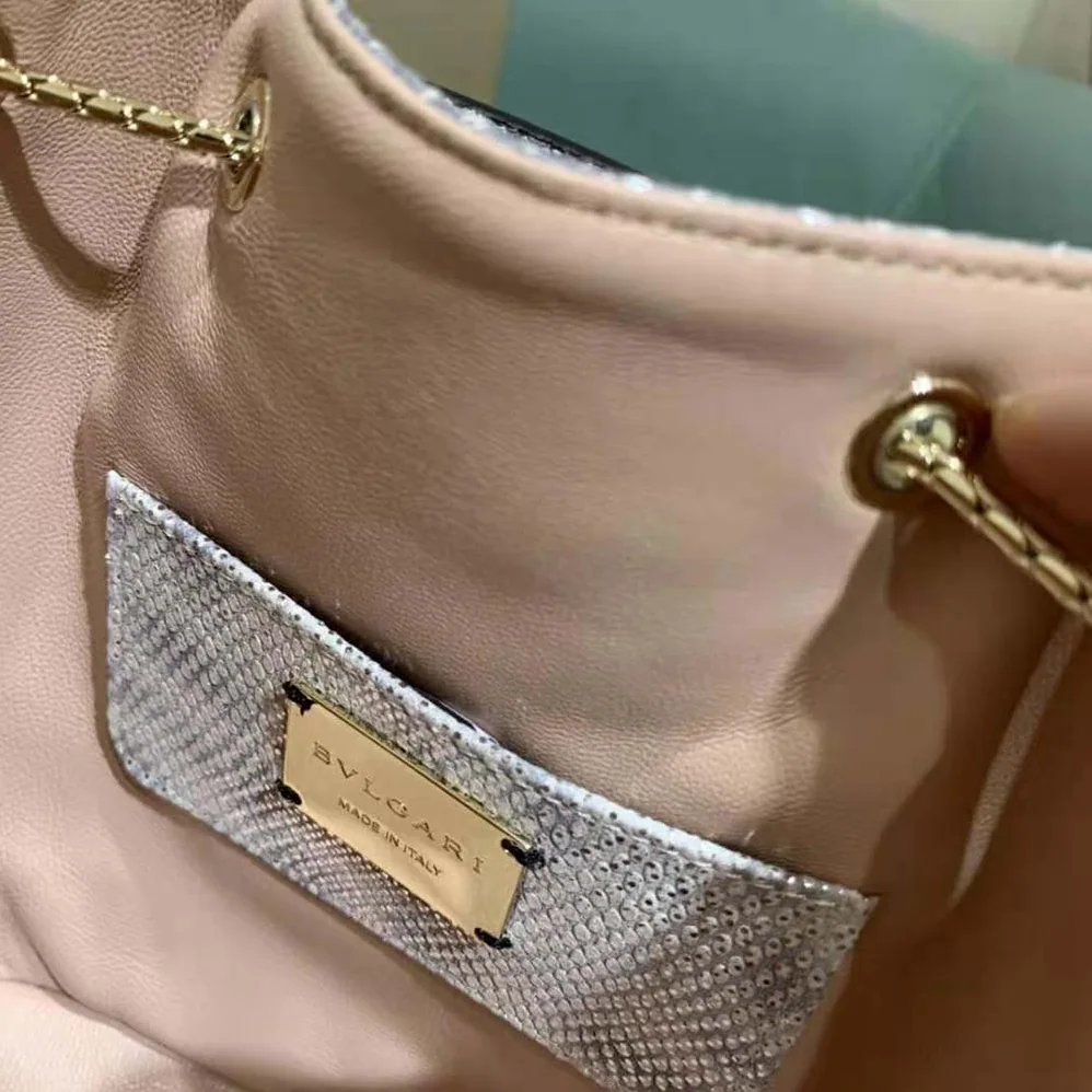 Bvlgari Serpenti Forever Bucket Bag for Women in Silver Bvlgari Serpenti Forever Bucket Bag for Women in Silver