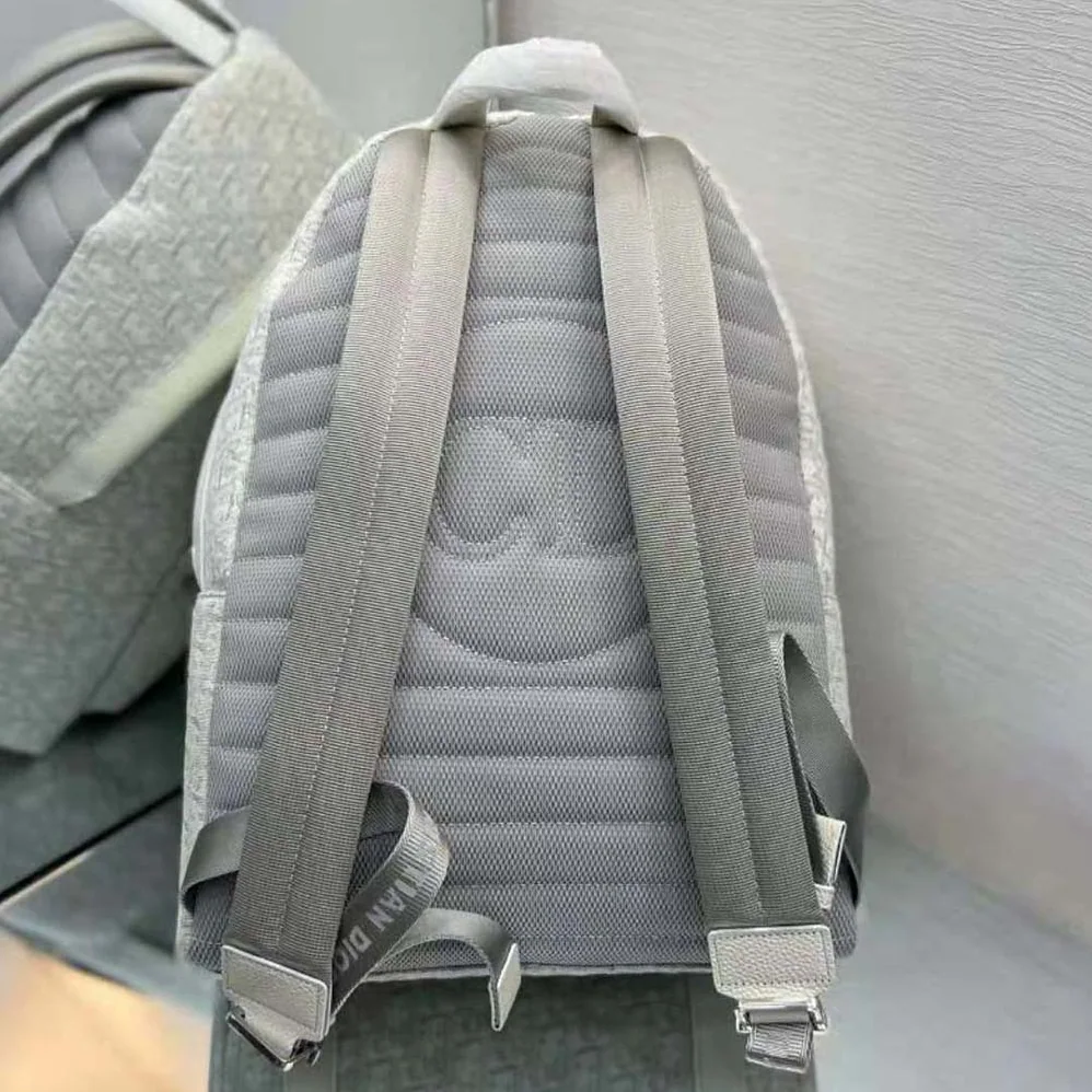 Dior Rider Backpack Beige Dior Oblique Jacquard for Men