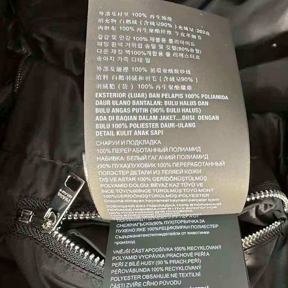 Prada Re-Nylon Cropped Hooded Down Jacket for Women in Black Prada Re-Nylon Cropped Hooded Down Jacket for Women in Black