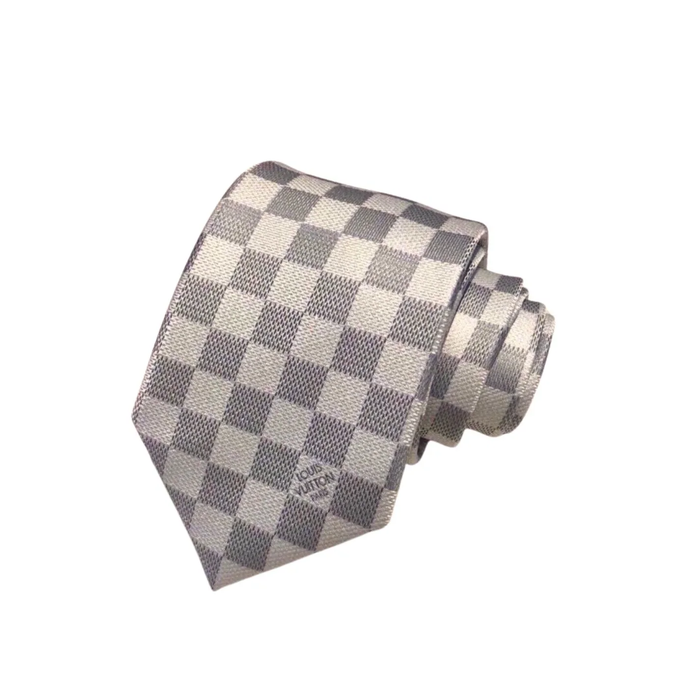Louis Vuitton Damier Classic Tie Grey LV for Men Louis Vuitton Damier Classic Tie Grey LV for Men
