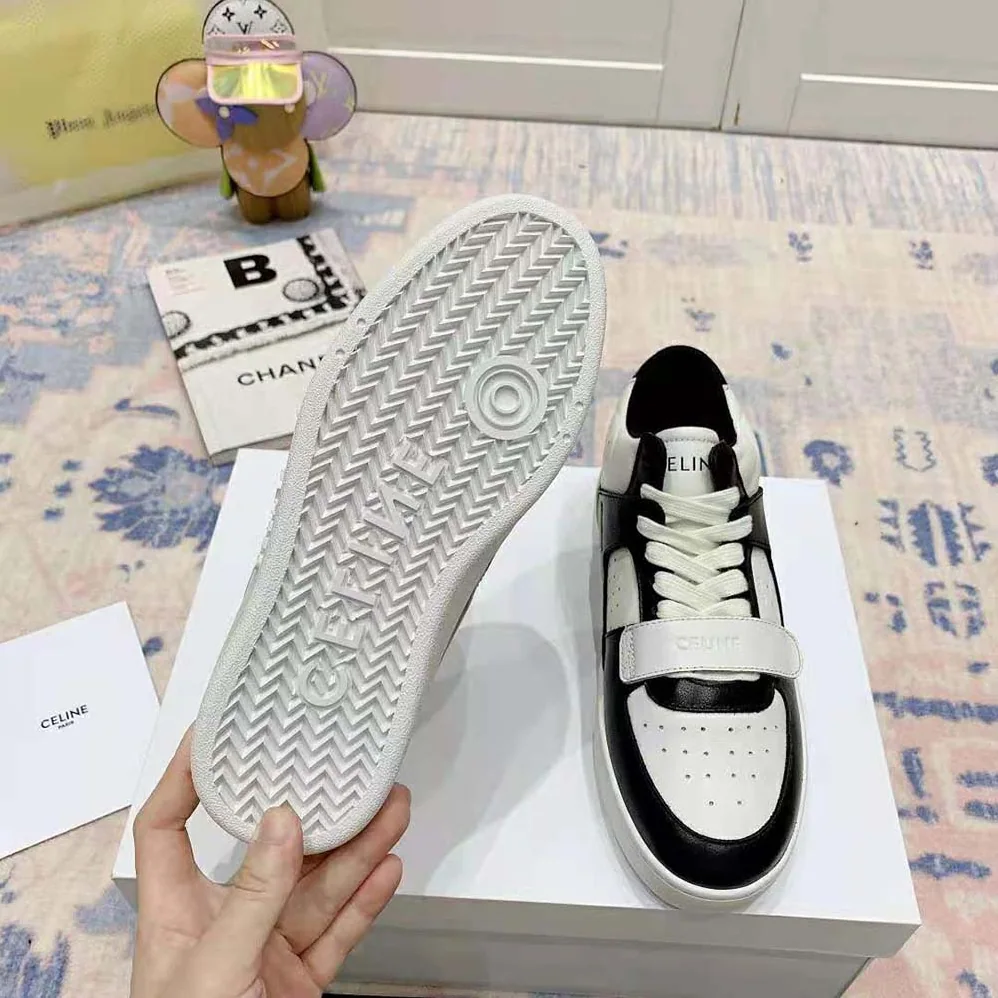 Celine CT-02 Mid Sneaker with Scratch in Calfskin for Men