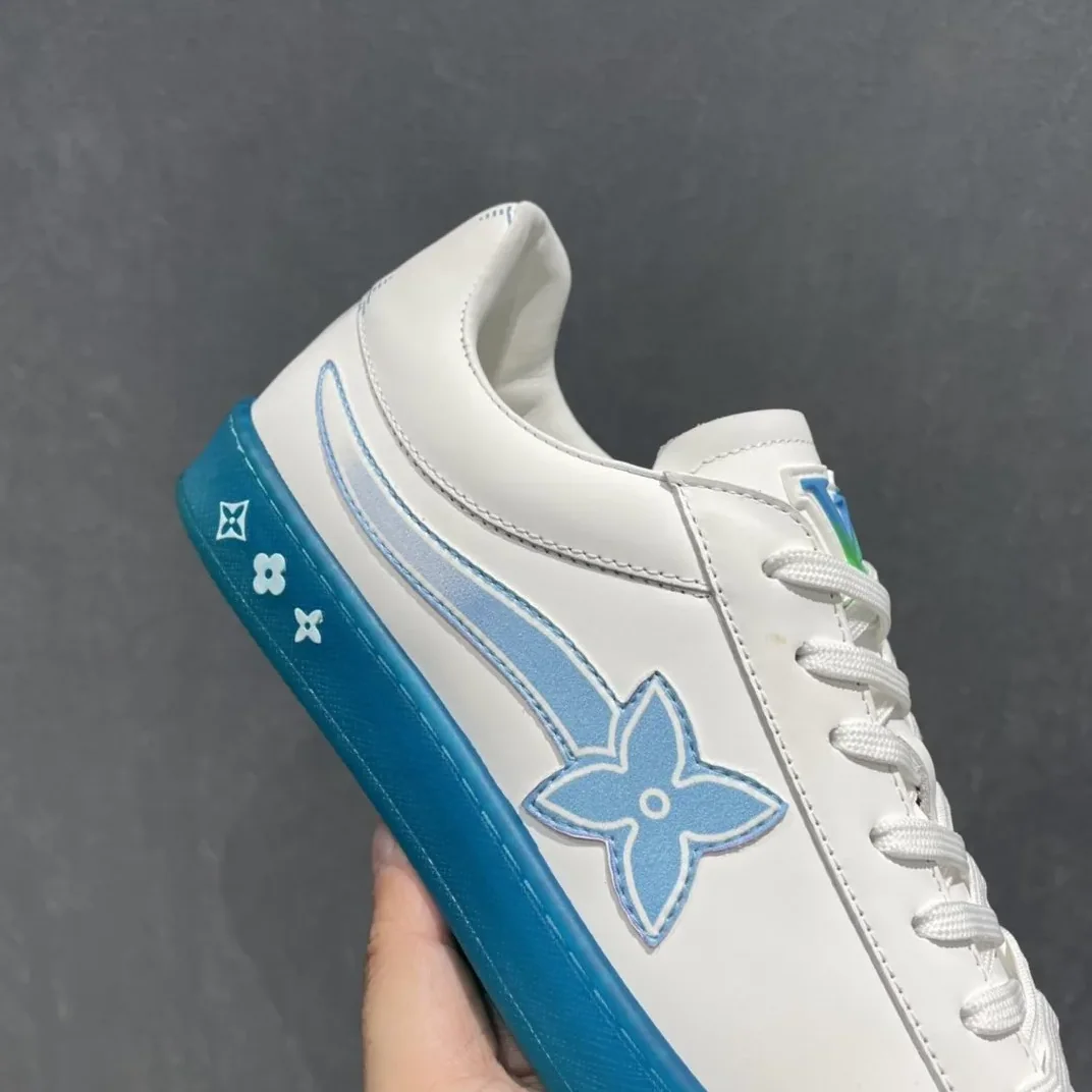 Louis Vuitton Luxembourg Samothrace Sneaker Blue LV 1A9FZ5 Louis Vuitton Luxembourg Samothrace Sneaker Blue LV 1A9FZ5