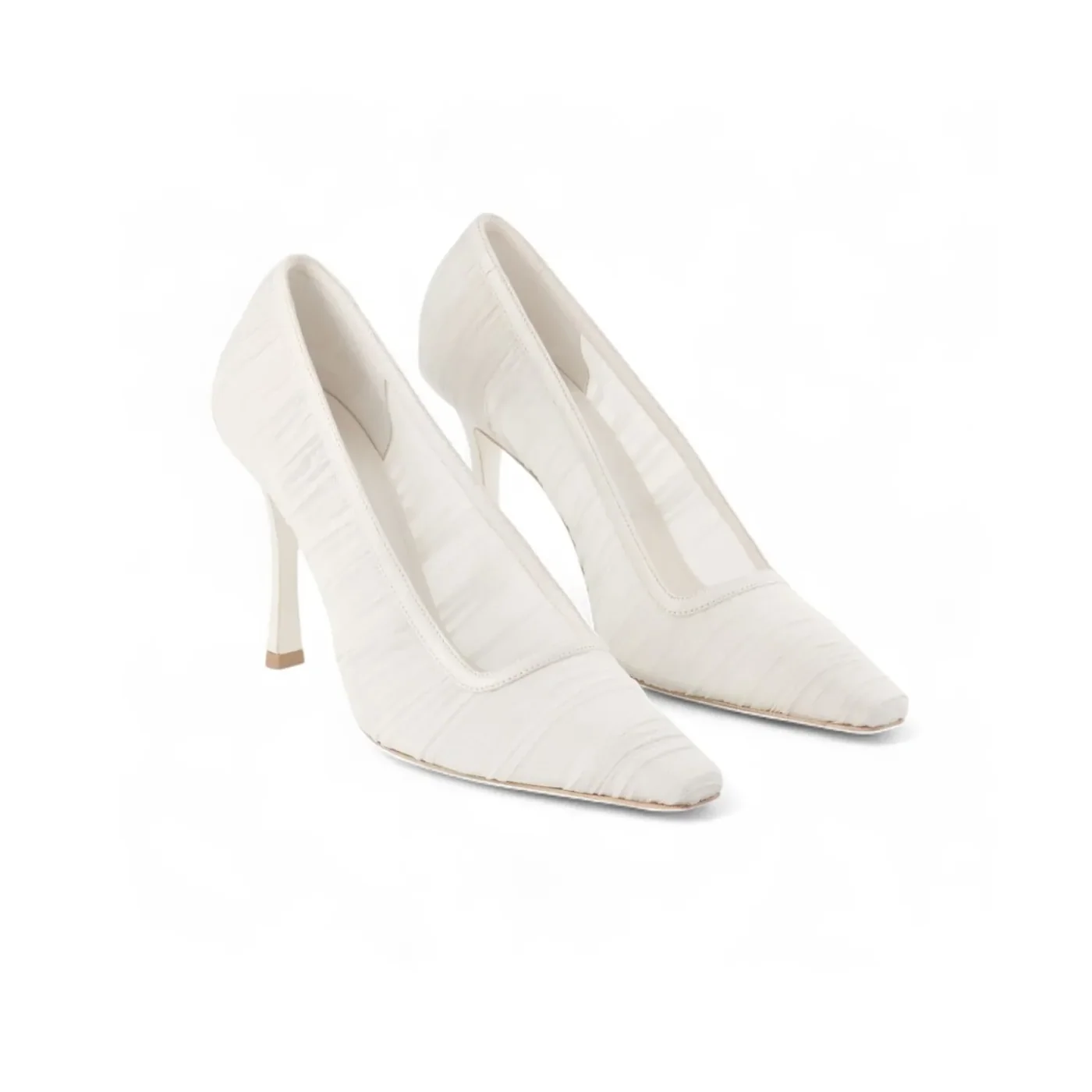Jimmy Choo Lotta 100 Ivory LOTTA100IVW