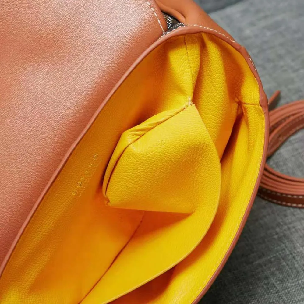 Goyard Sac Saïgon Souple Mini in Toile Goyardine & Chevroches Calfskin for Women in Brown Goyard Sac Saïgon Souple Mini in Toile Goyardine & Chevroches Calfskin for Women in Brown