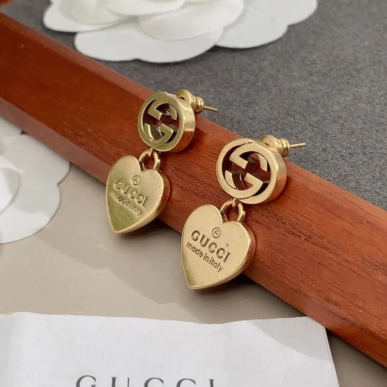 Double G Earrings Gold Double G Earrings Gold