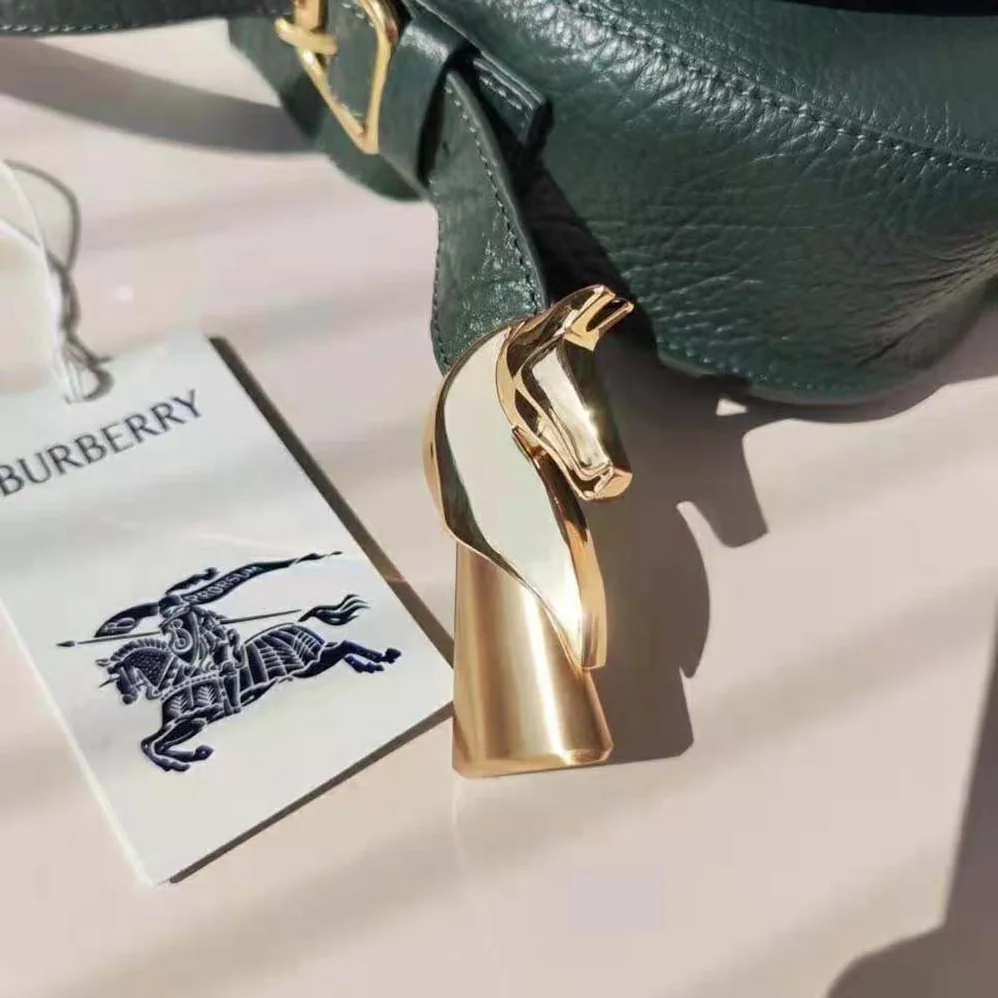 Burberry Chess Satchel for Women in Dark Green Burberry Chess Satchel for Women in Dark Green