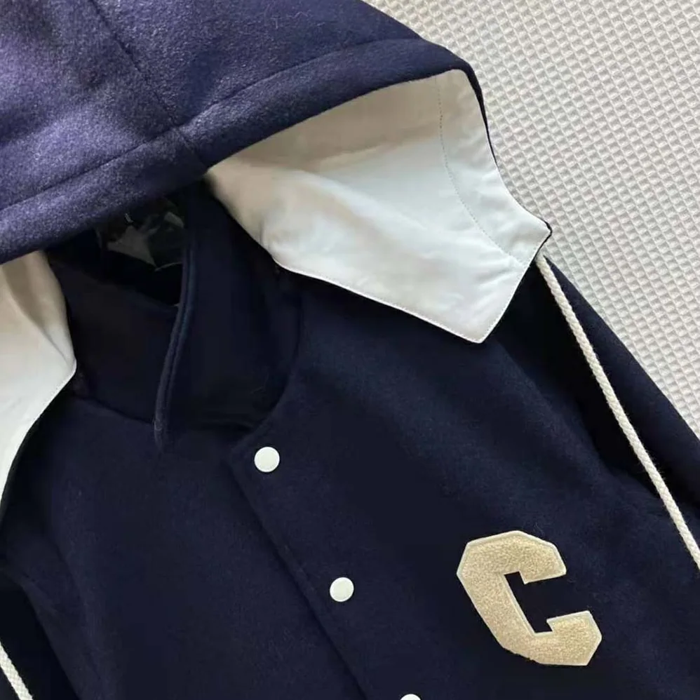 Celine Double for Women in Faced Cashmere Teddy Jacket