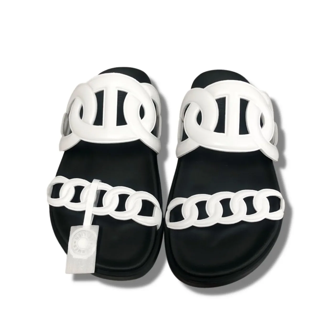 Hermes Extra Sandal White
