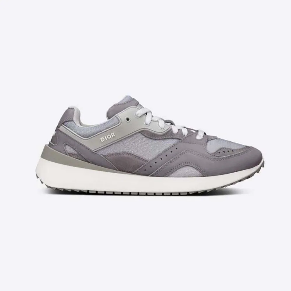 Dior B29 Sneaker Gray Technical Mesh Suede and Smooth Calfskin for Men