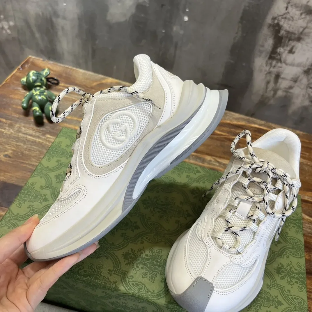 Gucci Run Sneaker White Gucci Run Sneaker White