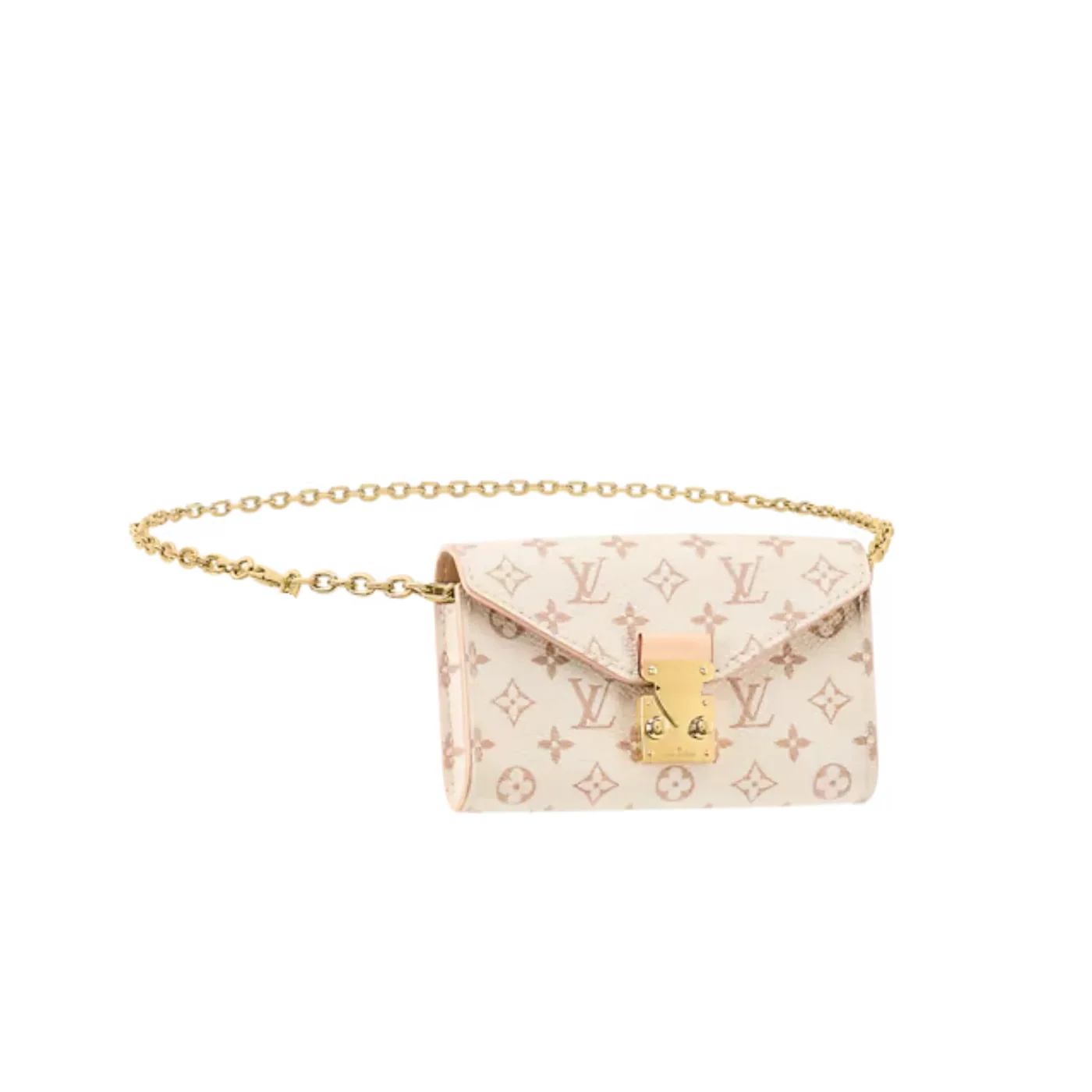 Louis Vuitton Pouch Metis Belt / Cream Monogram Dune Gold Hardware