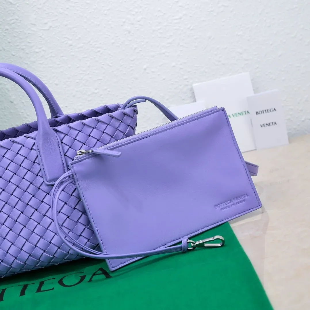 Bottega Veneta Mini Cabat Purple Bottega Veneta Mini Cabat Purple