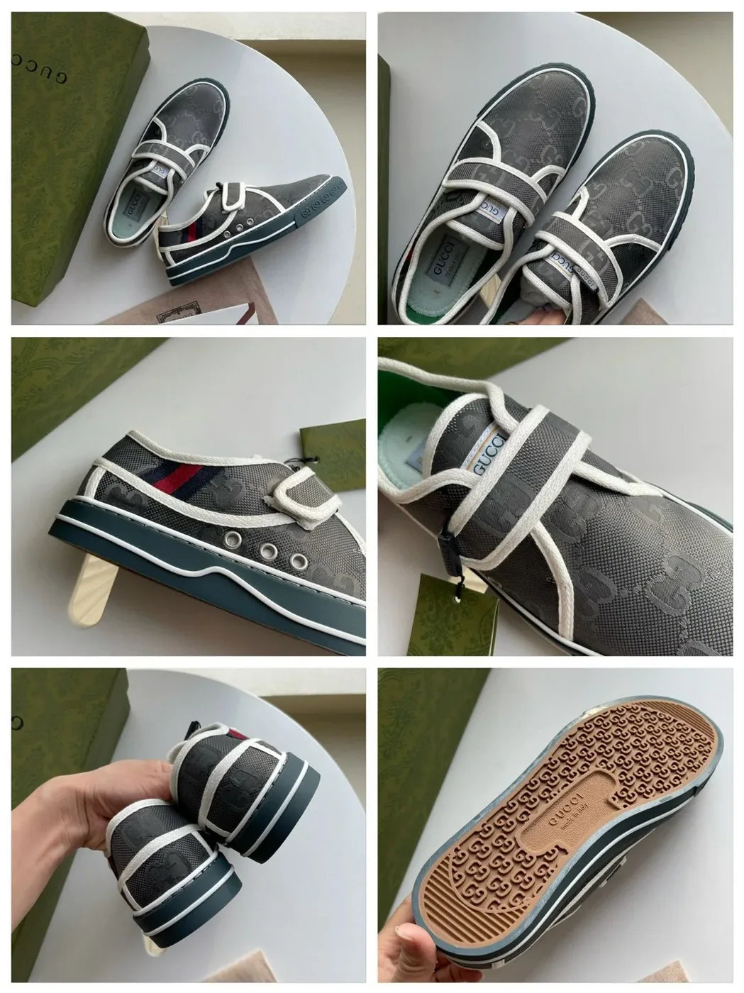 Gucci Tennis 1977 Sneaker Black for Men Gucci Tennis 1977 Sneaker Black for Men