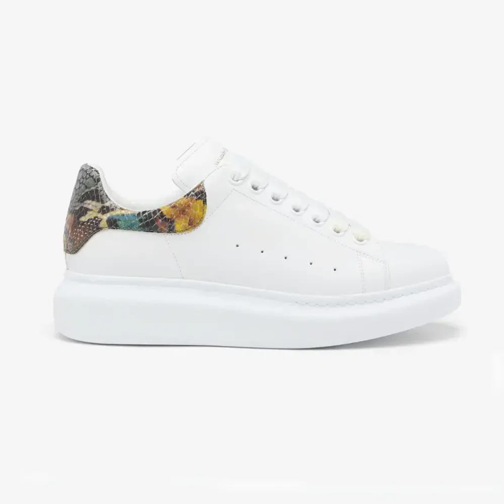 Alexander Mcqueen Oversized Sneaker in White for Unisex in Multicolour Alexander Mcqueen Oversized Sneaker in White for Unisex in Multicolour