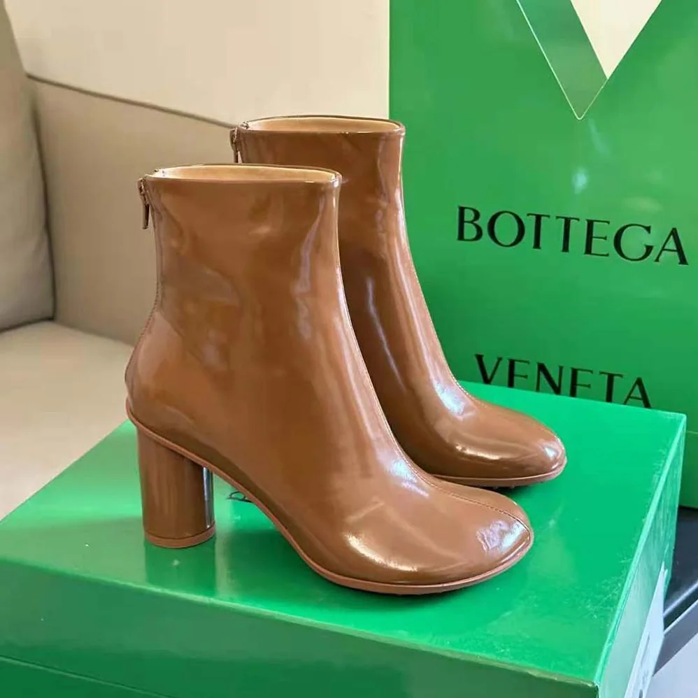 Bottega Veneta Atomic Ankle Boot for Women in Brown Bottega Veneta Atomic Ankle Boot for Women in Brown
