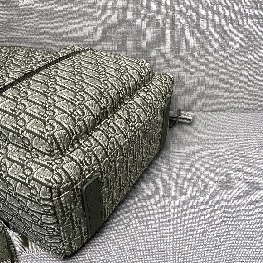Dior Rider Backpack Khaki Dior Oblique Jacquard for Men Dior Rider Backpack Khaki Dior Oblique Jacquard for Men