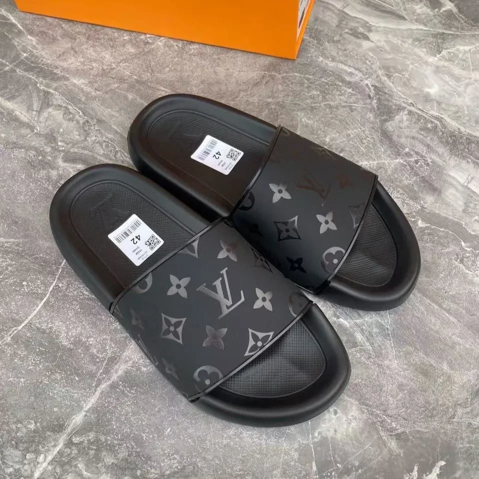 Louis Vuitton Waterfront Mule Black Louis Vuitton Waterfront Mule Black