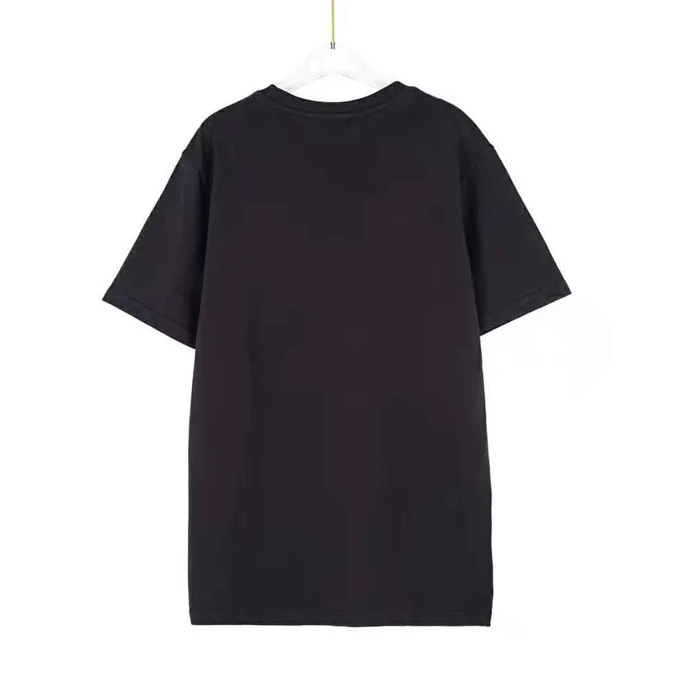 Loewe Anagram Embroidered T-shirt in Cotton for Men in Black Loewe Anagram Embroidered T-shirt in Cotton for Men in Black