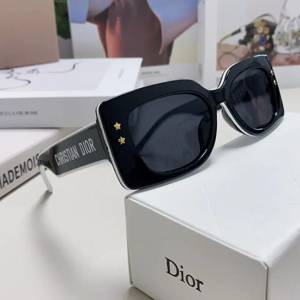 Dior DiorPacific S1U Black Square Sunglasses for Unisex