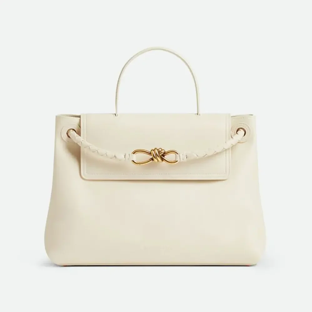 Bottega Veneta Medium Ciao Ciao for Women in White Bottega Veneta Medium Ciao Ciao for Women in White