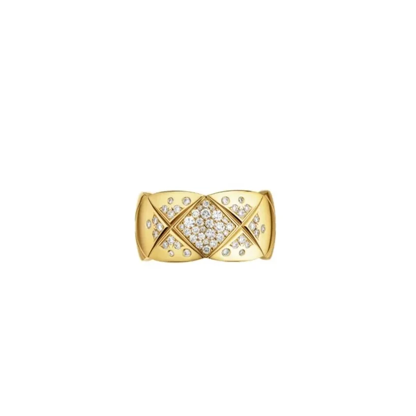 Chanel Coco Crush Ring Yellow Gold Large Version Chanel Coco Crush Ring Yellow Gold Large Version