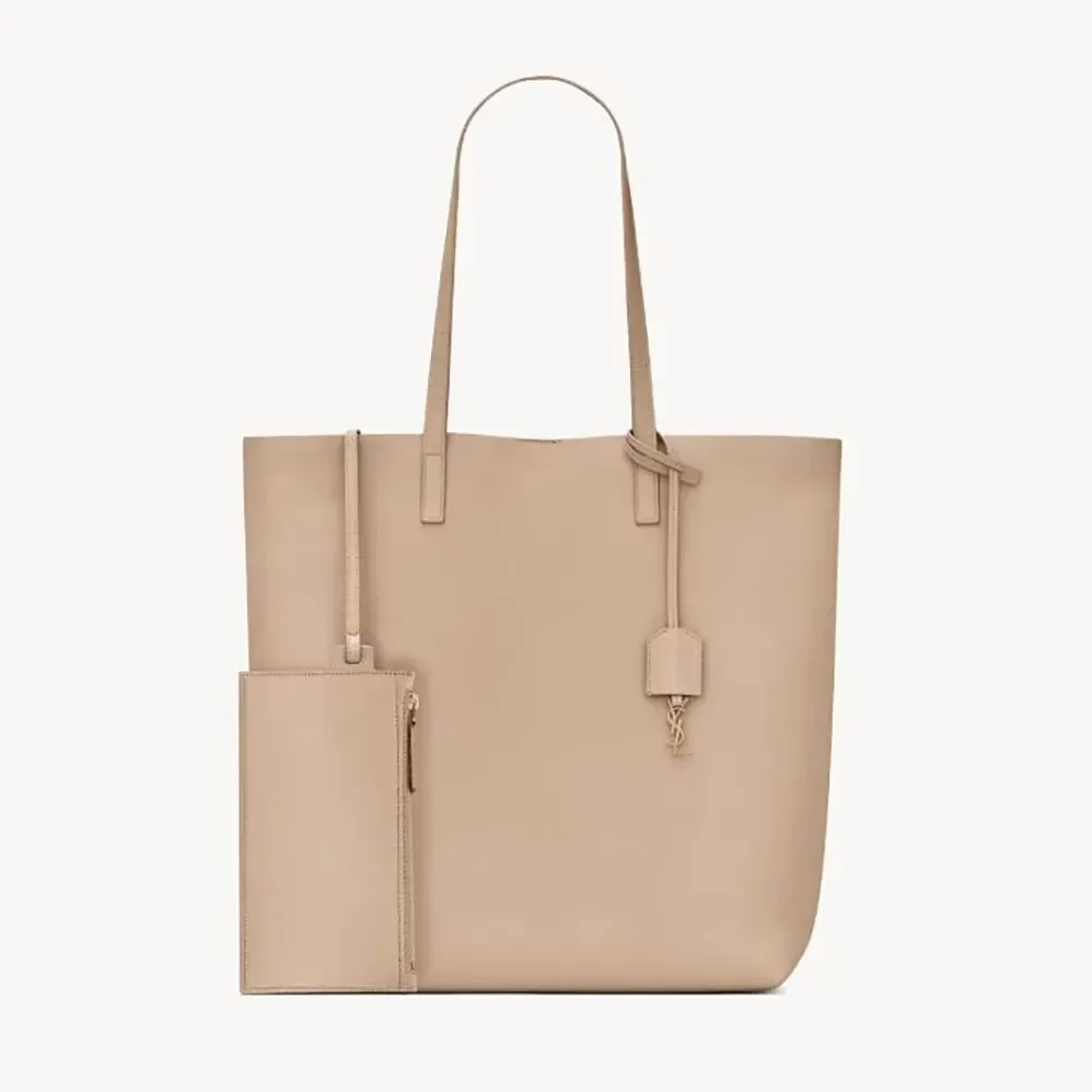 Saint Laurent YSL Shopping Saint Laurent in Leather for Women in Sandy Saint Laurent YSL Shopping Saint Laurent in Leather for Women in Sandy