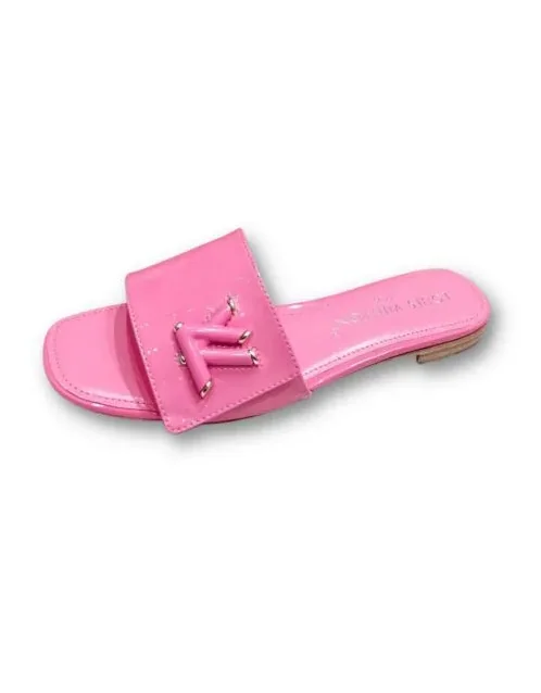 Louis Vuitton Shake Flat Mule Pink Louis Vuitton Shake Flat Mule Pink