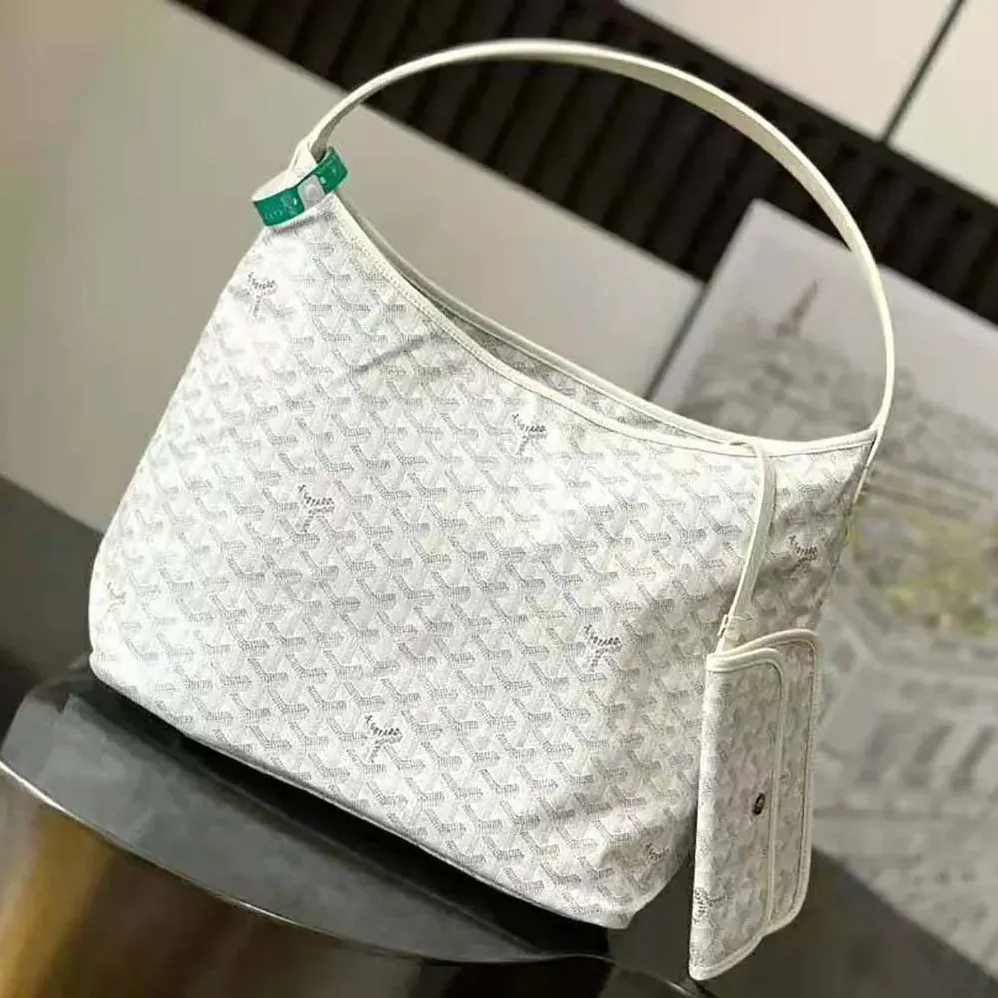 Goyard Bohème Hobo Bag for Unisex in White Goyard Bohème Hobo Bag for Unisex in White