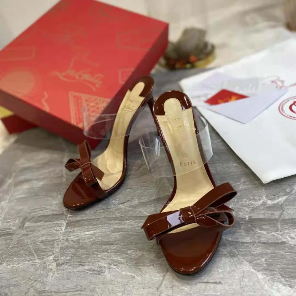 Christian Louboutin Just Nodo 85 mm Heel for Women in Maroon