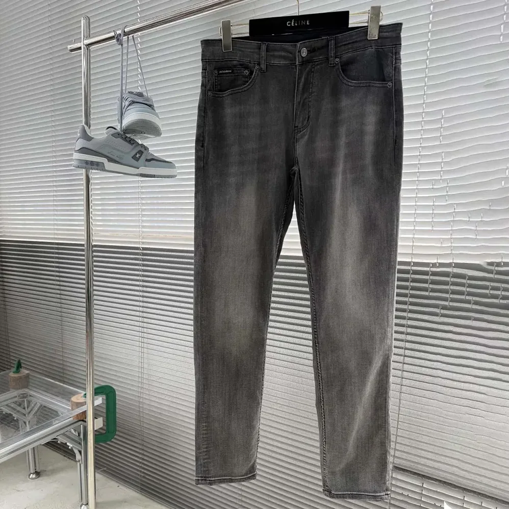 Dolce Gabbana D&G Loose Stretch Denim Jeans-GYJDAZG8 for Men