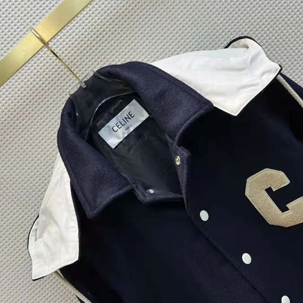 Celine Double for Women in Faced Cashmere Teddy Jacket
