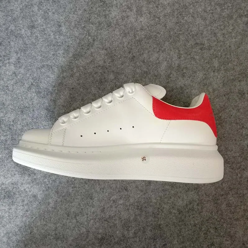 Alexander McQueen Oversized Sneaker Shoes for Women in Red Alexander McQueen Oversized Sneaker Shoes for Women in Red