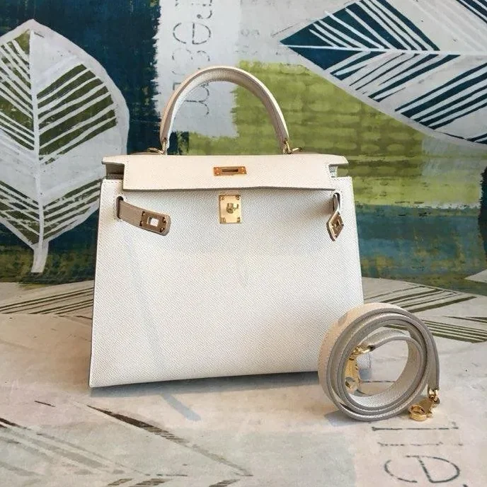Hermes Kelly 25 White / Hermes Kelly 25 White /