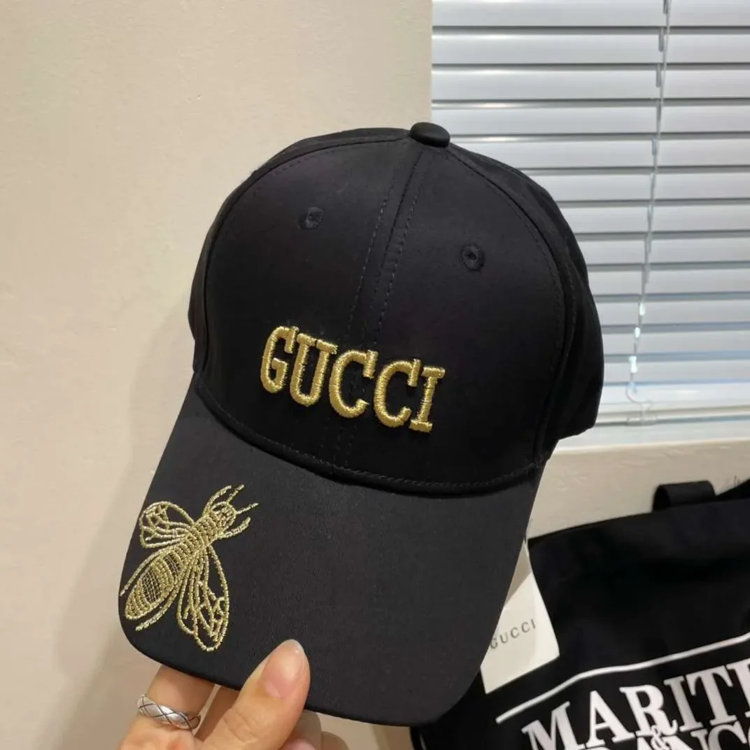 Gucci Bee Baseball Hat Black Gucci Bee Baseball Hat Black