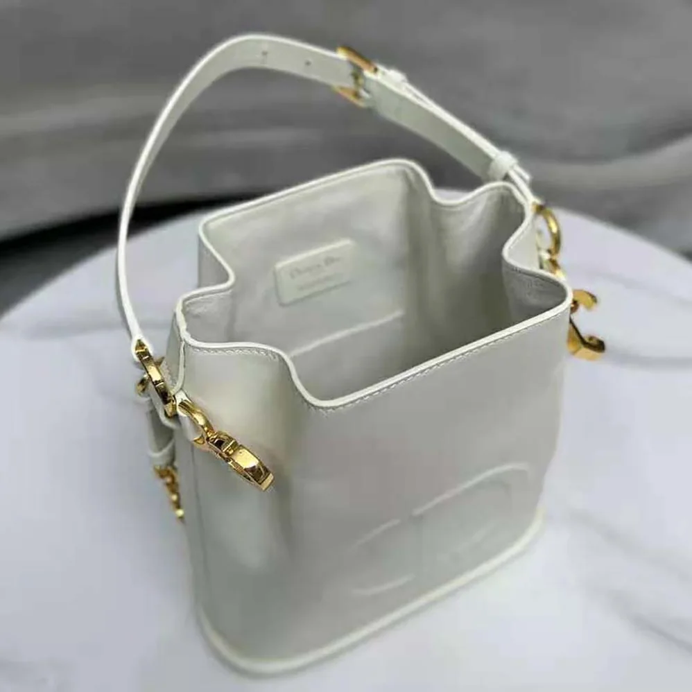 Dior Medium C'est Dior Bag Latte CD for Women in Embossed Calfskin