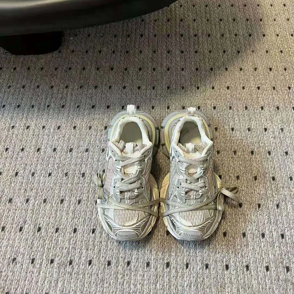 Balenciaga 3XL Sneaker in Beige Mesh and Polyurethane for Unisex