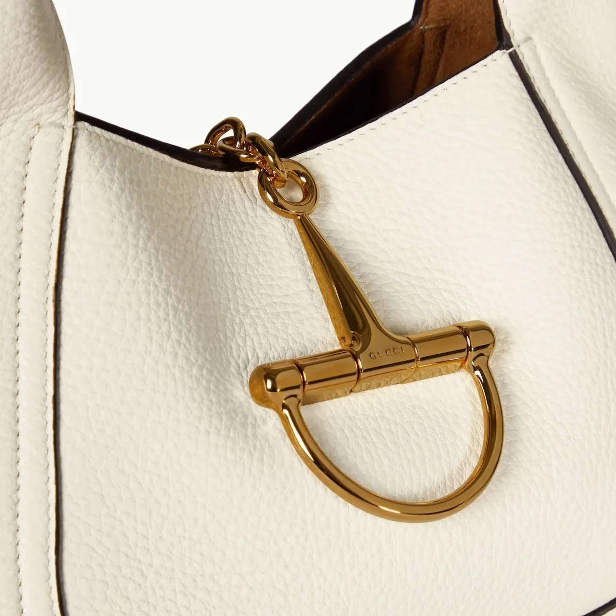 Gucci Softbit Medium Top Handle Bag White / Gucci Softbit Medium Top Handle Bag White /