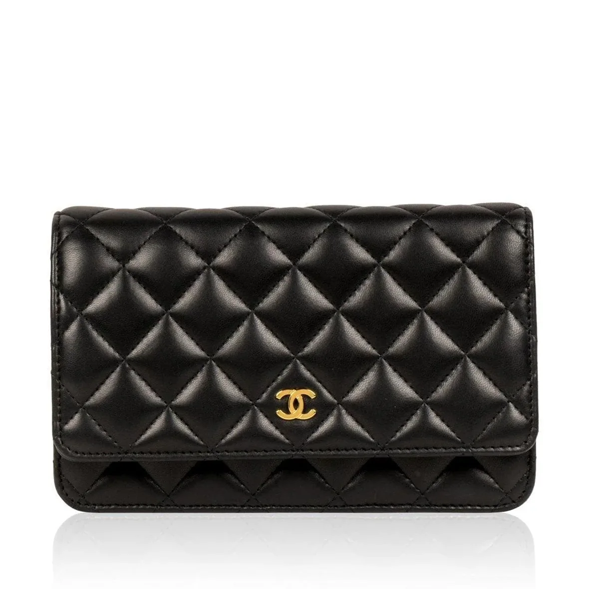 Wallet on Chain in Lambskin