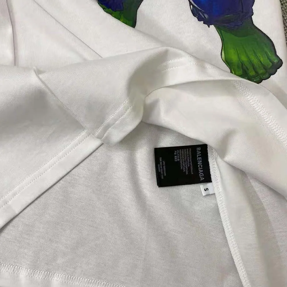 Balenciaga Hulk 2021Marvel Medium Fit T for Women in Shirt in White